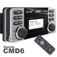 CLARION CMD6 – Wasserdichter Marine CD / USB Receiver + Fernbedienung