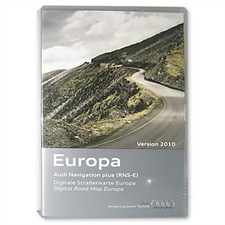 Navteq EUROPA – Audi Navigation plus RNS-E DVD 2010