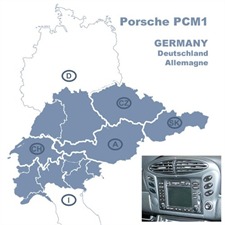 Navteq ALPEN + MRE – PORSCHE PCM1 2009/2010