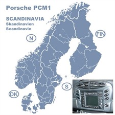 Navteq SKANDINAVIEN + MRE – PORSCHE PCM1 2009/2010