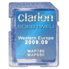 CLARION WESTEUROPA – Clarion SD681WEU 2009.09 für MAP780 / MAP680
