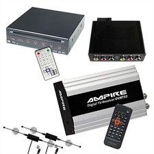Ampire/Dietz DVBT52 – DVB-T Diversity Tuner + MM Interface für BMW iDrive Professional Navigation (CCC) ohne Werks-TV-Tuner-Anschluss