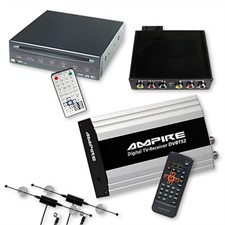 Ampire/Dietz DVB-T-Tuner DVBT52 & DVD-Player 85700 + Multimedia Interface für BMW 7er (E65) mit original TV-Tuner