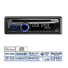 CLARION CZ201E – USB / CD / MP3 / WMA Autoradio mit AUX-In (Blau)