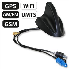 Calearo 15.7727075 - SHARK 2 QUAD Mehrfunktions-Antenne (AM/FM / GSM/UMTS / GPS / WIFI)