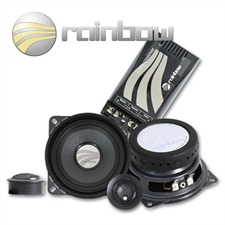 RAINBOW 231168 - DL-C4.2 Lautsprecher (Neuer SLX 210 Deluxe) 2-Wege Compo Set 80W 4 Zoll 100 mm