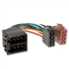 ACV 1230-02 - Radioanschlusskabel ISO Verlängerung Universal-Umrüstadapter Strom und Lautsprecher für Fahrzeuge mit ISO Stecker