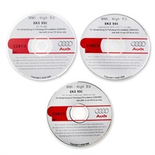 Audi MMI High Update Paket CD 5570 (3CDs) für das MMI(2G) im Audi A4 (B8/8K) A5 (8T)