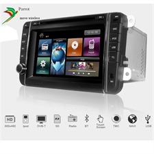 DYNAVIN DVN-VWDE-T - 2-DIN Multimediagerät DVB-T HD USB DVD-Player Radio FM RDS TMC Navigation Parrot Bluetooth for VW Golf Touran EOS Passat Tiguan Sharan II Caddy Amarok T5