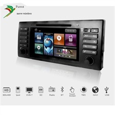 DYNAVIN DVN E39 D99 - 2-DIN Multimediagerät DVB-T HD USB DVD-Player Radio FM RDS TMC Navigation Parrot Bluetooth for BMW 5-Series E39