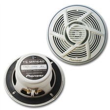PIONEER TS-MR1640 - 2-Wege Marine- und Outdoorlautsprecher Dual-Cone Lautsprecher wasserbeständig 16cm 160 Watt