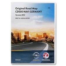 Navteq Deutschland - Opel CD500 MY2011 Version 2012 für Astra J / Insignia / Meriva