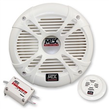 MTX TM6001 - THUNDER MARINE Serie Componenten Set witterungsbeständige Koaxial-Lautsprecher RMS 75 Watt Max 150W 16,5cm (6,5zoll)
