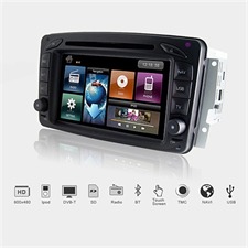 DYNAVIN DVN-MC2000-T - 2-DIN Multimediagerät (iPod / DVD / USB / CD / SD / Parrot FSE) für MERCEDES C / CLK / Viano / Vito