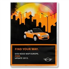 MINI / Navteq T1000-19957 - DVD Road Map EUROPA für Mini High (Update 2013)