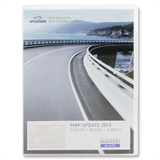 Navteq Europa / Türkei / Russland - Navigationskarten-Update (USB / 2013) für HYUNDAI (ix20 / i30 / ix35 / i40 / Santafe / Veloster)