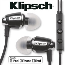 Klipsch S4i - D1K37036 - In-Ear Kopfhörer für iPod / iPhone / iPad (3,5 mm Klinkenstecker / schwarz)