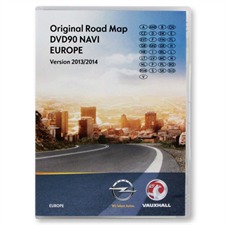 NAVTEQ / OPEL Europa - T1000-20866 - DVD für Opel DVD90 Systeme (DVD) 2013/2014