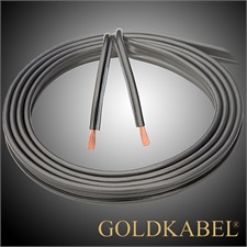 Goldkabel 70813 - SOLID 400 - Lautsprecherkabel (1m / anthrazit  / 2 x 4,0 qmm)
