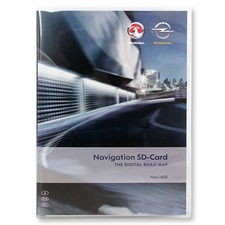 Navteq Alpen + MRE - SD Karte 2013/2014 für Opel/Vauxhall Astra J /  Insignia / Meriva B / Cascada / Mokka / Zafira Tourer mit NAVI 600 (Q3/12)