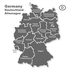Navteq 11005043 - Deutschland + MRE - Lancia Thesis Connect Navigation (1 CDs / 2010/2011)