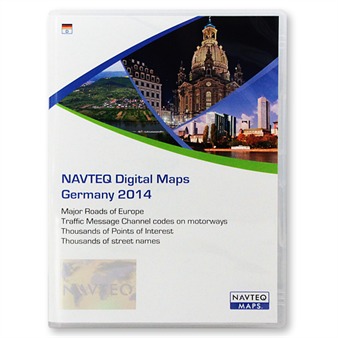 Navteq Deutschland + MRE - T1000-21718 - ALFA ROMEO / FIAT / LANCIA Connect G2 DB3 CD 2014