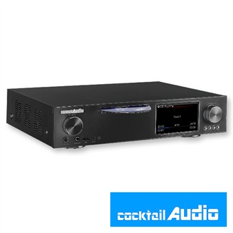 Cocktail Audio X30 mit 4TB HDD Festplatte (schwarz / All-in-One HD Musikserver / 1 Stück)