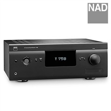 NAD T 758 - 7.1 HD AV-Receiver mit HDMI 1.4  (Graphite / 3D)