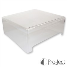 Pro-Ject Cover-It RPM 1/5 - Staubschutzhaube für Plattenspieler (durchsichtig)