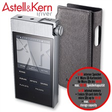Astell & Kern iRiver AK100-II - mobiler High-Definition-Audio-Player (1 Stück / Smoky-blau / 64GB / 24Bit/192Khz)