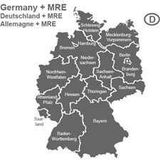 NAVTEQ / OPEL (Here) - Deutschland + MRE - für Opel CD70 Navigationssysteme (2 CD) 2014/2015