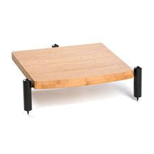 Atacama ERIS ECO 5.0 - HiFi-Rack 125mm Ebene (Bambus Vollholz / Spikes)