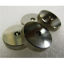 Atacama HD-L - Unterlegscheiben (4er Set / Vollmetall / nickel silber)