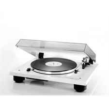 THORENS TD 206 - Plattenspieler (inkl. Thorens Tonarm TP 90 / MM-Tonabnehmer TAS 267 / Hochglanz weiß)