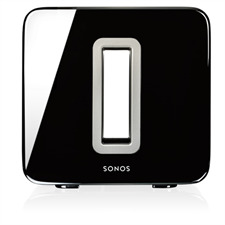 SONOS Sub - Subwoofer für Smart Speaker (Hochglanz schwarz / 2 x digitale Klasse D Verstärker / Wireless / 16 kg / 1 Stück)