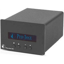Pro-Ject Phono Box DS+ - Premium-Phono-Vorverstärker (MM/MC / mit Display / schwarz)