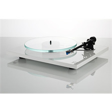 Rega Planar 3 - Plattenspieler mit Rega RB330 Tonarm und Rega ELYS-2 MM-Tonabnehmer (Hochglanz weiß / 2016er Version)