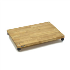 Atacama APOLLO - STORM 6 - HiFi-Rack - Basis-Ebene (aus heller massiver Eiche / Seidenschwarze Module / inkl. Spikes)
