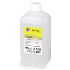 Pro-Ject Wash it - Reinigungsflüssigkeit für Vinyl Cleaner VC-S - Schallplattenwaschmaschine (500ml Inhalt / für Vinyl & 78rpm Schellack Schallplatten)