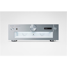 Technics SU-G700 - stereo integrated amplifier - reference amplifier (illuminated large level meter / high rigidity metal double chassis in silver)