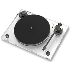 Pro-Ject 2-Xperience Basic + - Plattenspieler inkl. Tonarm + Ortofon MM-Tonabnehmer 2M Bronze + Phonokabel (Acryl)