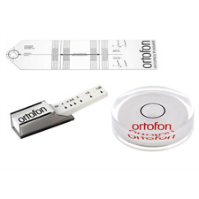 Ortofon Plattenspieler Justier - Einstellungsset (inkl. Ortofon Tonarmwaage / Ortofon Libelle / Ortofon SME-Schablone)