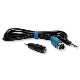 ALPINE KCE-236B - Full Speed Connection Cable to Mini-Jack Adapter with 2,5 / 3,5 mm jack