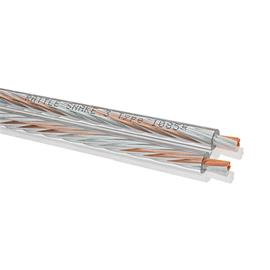 Oehlbach 1085 - Rattle Snake 3 M - Loudspeaker cable flexible  (1m / transparent / versilbert/Kupfer / 2x3,0 qmm)