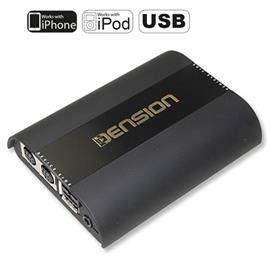 Dension Gateway 500S - GW53MO2 - iPod/iPhone/USB-Interface für Audi, BMW, Mercedes, Porsche (Dual FOT) ohne Bluetooth