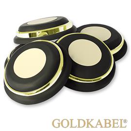 Goldkabel AS-40920 Damper Medium Set of 8 Pieces - Goldkabel - Shock Absorber / Resonance Damper (8 pcs / gold)