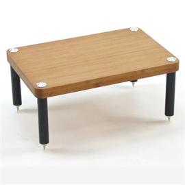 Atacama EVOQUE ECO 24/16 hifi rack 300mm module (bamboo solid wood / spikes)