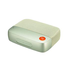 Acoustic Research AR-Flash 1.0 - tragbarer Mini Bluetooth-Lautsprecher (kabellose Bluetooth Verbindung / Audio-Codec = Qualcomm aptX / 10 Watt - 2 x 5 W RMS / in weißer Ausführung)