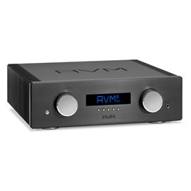 AVM OVATION A6.2 - MOS-FET high-current integrated amplifier (Class A/AB / over 225/400 Watts/channel / incl. RC 3 remote control / incl. flight case / black)
