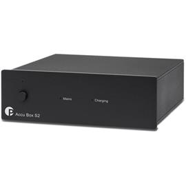 Pro-Ject Accu Box S2 - Akku betriebenes High End Netzteil (perfekt für alle Phono Boxen / 1x 18V Ausgang / 1x 5V USB A Ausgang / schwarz)